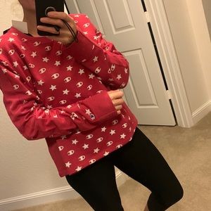 Champion star sweater
